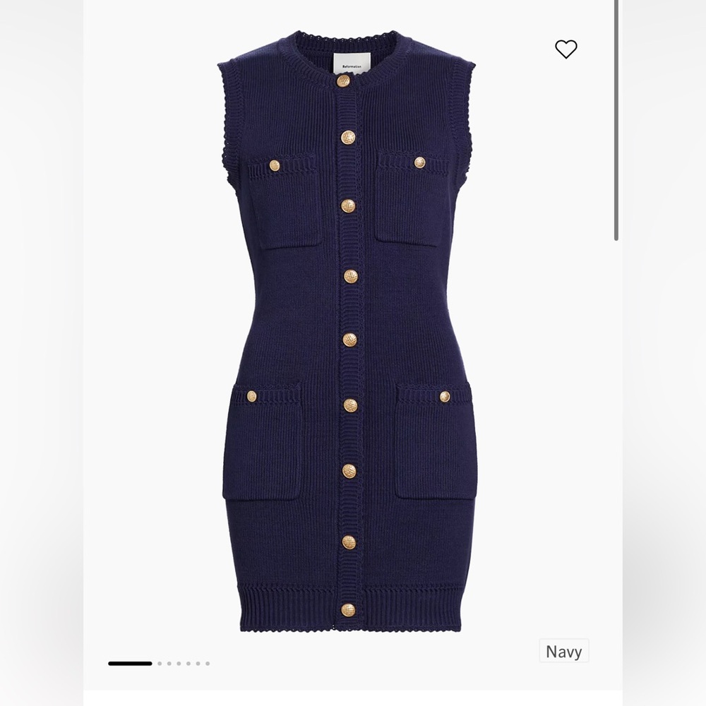 Reformation Catalina Cotton Mini dress - Picture 4 of 4